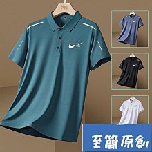 夏裝 冰絲polo衫 冰絲短袖T恤 爸爸裝  排汗衫 速乾衣 男士短袖T恤 翻領POLO衫 冰絲速乾polo衫 涼感衣服 歷史價格詳細信息