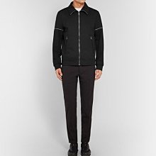 Prada Milano 黑色 拼接設計 素面 立領外套 全新正品 男裝 歐洲精品 歷史價格詳細信息