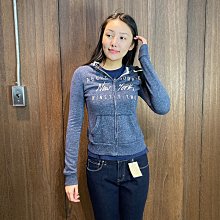 美國百分百【Abercrombie & Fitch】棉外套 AF 棒球外套 長袖 夾克 麋鹿 女 藍灰 S號  AY04 歷史價格詳細信息