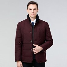 高品質男裝西裝外套保暖棉服風衣冬季新款中老年男士保暖羊絨大衣長款休閑上衣商務外套爸爸裝男款 歷史價格詳細信息