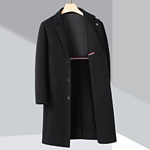 男式大衣2023秋冬羊毛手工雙面呢中長款風衣翻領千格羊毛呢大衣 歷史價格詳細信息