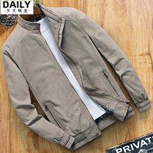 男士棉夾克衫春秋季工裝立領休閑夾克男中年寬松大碼上衣外套男天天精選 歷史價格詳細信息