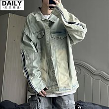 工裝外套 美式水洗牛仔底特律夾克 翻領燈芯絨寬鬆夾克【TJK3678】現貨＋預購 歷史價格詳細信息