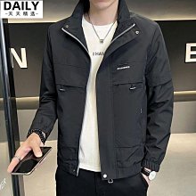 男款韓版夾克 春秋立領夾克衫男中老年上衣爸爸裝拉鍊衫棒球服休閒簡約薄款外套虎虎男裝 歷史價格詳細信息