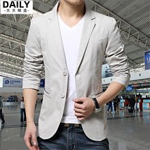 春秋冬季新款　休閑西裝外套男　青年修身西服　外套薄休閑純棉小西服男男士西服 男薄款長袖修身帥氣西服 歷史價格詳細信息