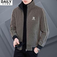 夾克外套男潮牌立領棒球服秋冬新款寬鬆加厚重磅風衣dt623 歷史價格詳細信息