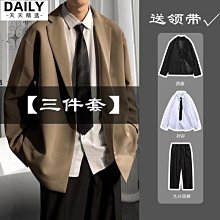西裝外套男休閑寬松韓版西裝男士套裝潮流雅痞dk制服工裝西裝  新天天精選 歷史價格詳細信息