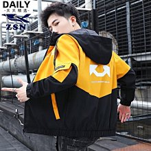 夾克外套男 港風情侶連帽戶外登山服防風防水衝鋒衣外套百搭男女中性棒球服工裝外套新品天天精選 歷史價格詳細信息