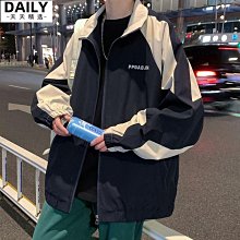 2023春季新款歐碼男士潮流立領亨利衫格子拼色長袖襯衫 歷史價格詳細信息