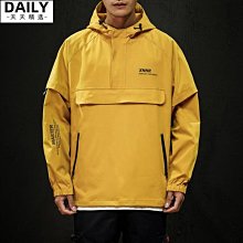 新品 新款男裝休閒連帽男裝夾克外套 時尚休閒夾克外套 夾克男春季新款中青年男士棒球領外套-可開發票 歷史價格詳細信息