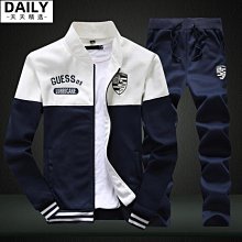 -5秋冬季男生長袖套裝 休閒運動套裝 防風外套運動長褲 兩件式套裝 連帽外套 休閒外套 路跑運動服 大尺碼套裝壬辰 歷史價格詳細信息