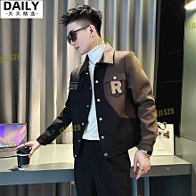 新款春秋季潮牌痞帥棒球服外套男士茄克褂子休閒痞帥男裝 棒球外套男 防風外套男 夾克 飛行外套男 潮男外套~潮男服飾 歷史價格詳細信息