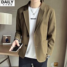 2023新款春季新款男士西裝韓版緊身帥氣髮型師小西裝上衣服休閒夜場外套潮-潮男服飾 歷史價格詳細信息