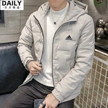 羽絨服 鴨鴨中老年羽絨服男士中長款保暖冬季可脫卸內膽連帽爸爸冬裝外套 歷史價格詳細信息