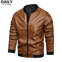 皮衣外套 夾克外套 皮外套 皮夾克  皮衣男外套大尺碼胖人刷毛加厚帥氣冬季新款大尺碼男裝加肥加大280-毛毛男裝 歷史價格詳細信息