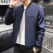 【附影片】男上衣著 夾克 外套 翻領外套 薄外套 韓版外套 2024秋季休閒男裝夾克外套 歷史價格詳細信息