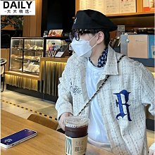 [新品]-棒球外套-品牌LOGO印花-長袖厚棉刷毛口袋外套-黑色-女版 (尺碼XS-XL) [Wawa Yu品牌服飾] 歷史價格詳細信息