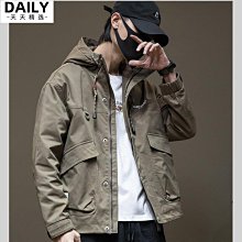 新款工裝夾克男士痞帥外套男裝男生大碼春秋潮牌加棉加厚沖鋒衣男 歷史價格詳細信息