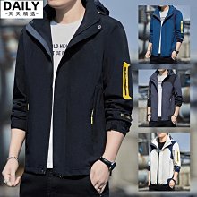 外套 衝鋒衣男士 外套夾克外搭 春秋情侶軟殼服B字款連帽可拆卸風衣時尚 歷史價格詳細信息