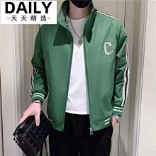 潮牌立領夾克男士外套2022新款秋冬季加絨加厚休閑痞帥男裝上衣服-促銷 歷史價格詳細信息