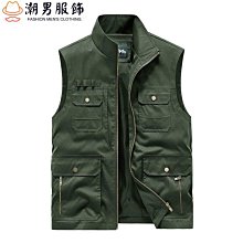 多口袋工裝馬甲男士春夏季登山攝影戶外釣魚坎肩休閑馬夾 歷史價格詳細信息