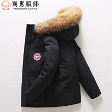 羽絨服 鴨鴨男士工裝羽絨服男冬季中長款加厚新款連帽保暖派克服外套 歷史價格詳細信息
