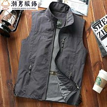 馬甲男戶外速乾薄款寬鬆外套多兜口袋釣魚攝影工裝背心無袖男 工作服  馬甲  迷彩套裝 職業裝-潮流精選 歷史價格詳細信息