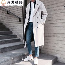 風衣港風 中長款 休閑 連帽外套 韓版潮流 男士大衣 大衣外套 風衣外套男 秋天外套 長外套 休閒外套 外套男 防-潮男服飾 歷史價格詳細信息