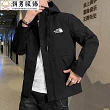 衝鋒外套男 季外套 風衣外套男 防風外套男 北臉新款季潮牌加絨刺繡衝鋒衣男士防水防風衣戶外登山服外套天天精選 歷史價格詳細信息