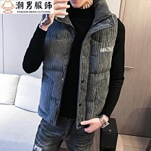 燈芯絨馬甲男士春秋寬松立領工裝坎肩外套背心馬夾潮坎肩百搭背心 歷史價格詳細信息