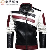 立領PU皮馬甲男款冬季潮牌羊羔毛領加絨加厚羽絨棉服保暖背心外套【zero潮流屋】 歷史價格詳細信息