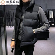 冬天馬甲外套男 無袖棉衣男 冬裝男 精品男裝  羽絨馬甲男士秋冬季韓版高級立領無袖背心加厚保暖休閒工裝外套 歷史價格詳細信息