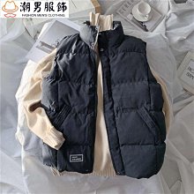 羽絨背心男 秋冬季羽絨棉男士馬甲潮流立領修身加厚坎肩青年背心休閒保暖馬夾 歷史價格詳細信息