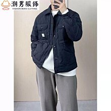棉襖帥氣短版羽絨潮流緊身男裝服秋男士外套棉衣冬季新款韓版休閒風裝 工裝 軍裝 女裝 短袖 EQW-潮男服飾 歷史價格詳細信息