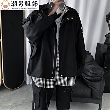 韓版百搭夾克外套 潮流潮牌男士工裝棒球服 春秋新款外套男 潮流大碼寬松棒球服 大碼oersize百搭帥氣夾克 5-時尚男裝 歷史價格詳細信息