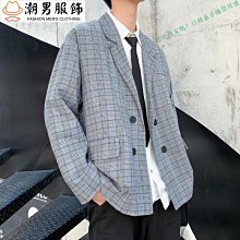 西服套裝男士休閒小西裝時尚韓版修身新款潮流條紋西服男三件套潮 歷史價格詳細信息