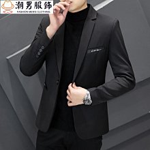男西裝外套 黑色西裝外套 潮流西裝 休閒 寬鬆 男士 正裝 男士外套 短版西裝外套 韓版 秋冬季外套 歷史價格詳細信息