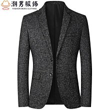西裝男 春季休閒西裝外套男士新款緊身韓版帥氣西裝男裝上衣 男士衣著天天精選 歷史價格詳細信息