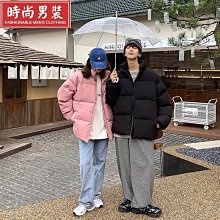 羽絨外套 麵包外套男 羽絨外套大尺碼 羽絨衣 麵包服 厚外套 情侶 寬鬆 鋪棉外套 保暖外套 羽絨外套男 黑色 冬-時尚男裝 歷史價格詳細信息