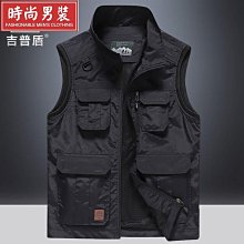 戶外運動馬甲登山旅行速幹透氣運動馬甲男純色薄款坎肩多口袋馬夾 歷史價格詳細信息