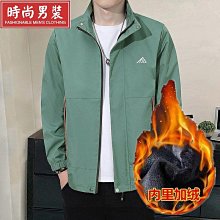 夾克外套男潮牌立領棒球服秋冬新款寬鬆加厚重磅風衣dt623 歷史價格詳細信息