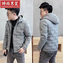 取貨外套男潮流時尚加絨加厚秋冬新款夾克男男士冬季立領拉鏈外套-時尚男裝 歷史價格詳細信息