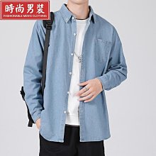 男裝 男襯衫 男夾克 千鳥格外套 格紋襯衫 牛仔外套 拼接襯衫 襯衫外套 長袖上衣 薄外套 翻領襯衫 寬鬆襯衫 寬鬆外套 歷史價格詳細信息