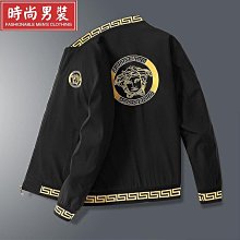 新款刺繡夾克男棒球服春秋潮韓版男士休閒立領飛行員外套衣服-潮男服飾 歷史價格詳細信息