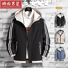 男運動防風外套 防風外套 運動外套 潮流外套 素色外套 連帽外套【現貨】 歷史價格詳細信息