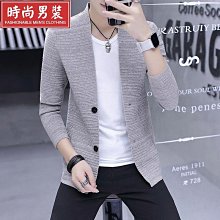 春秋季夾克男韓版修身針織開衫秋裝潮流薄款外套男士帥氣上衣 男生外套 防風外套 針織外套 毛衣外套 休閒外套 薄外套 開衫·滿599免運 歷史價格詳細信息