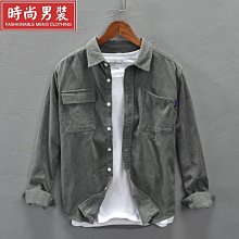 長袖襯衫男 秋裝 春秋襯衣 休閒男裝上衣 潮流帥氣外套男 潮牌襯衣 男士上衣服 歷史價格詳細信息