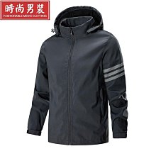 機能衝鋒外套男 防風外套夾克男 工裝夾克衫 韓版上衣潮流連帽外套 復古夾克男 寬鬆港風百搭上衣夾克 衝鋒衣男天天精 歷史價格詳細信息