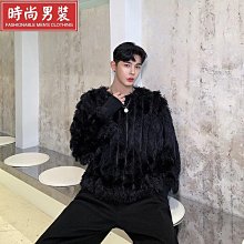 Robin男生衣著 長袖襯衫 長袖 shirt 襯衫 髮型師潮牌黑白撞色長袖襯衫男ins痞帥高級設計感寬鬆春秋季上~時尚男裝 歷史價格詳細信息