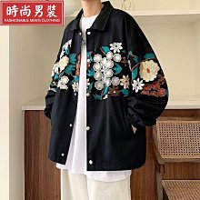 工男  復古魔術扣休閒 多口袋工作 貼標寬鬆工 束口 微彈工作男生長 2838 歷史價格詳細信息